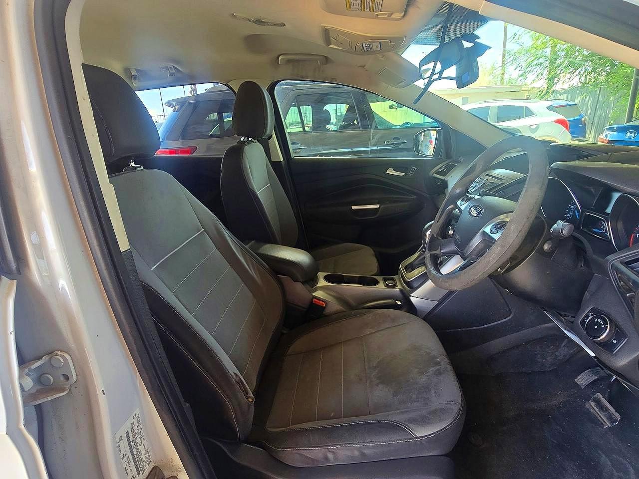 2014 Ford Escape Se White vin: 1FMCU9GX9EUA83206