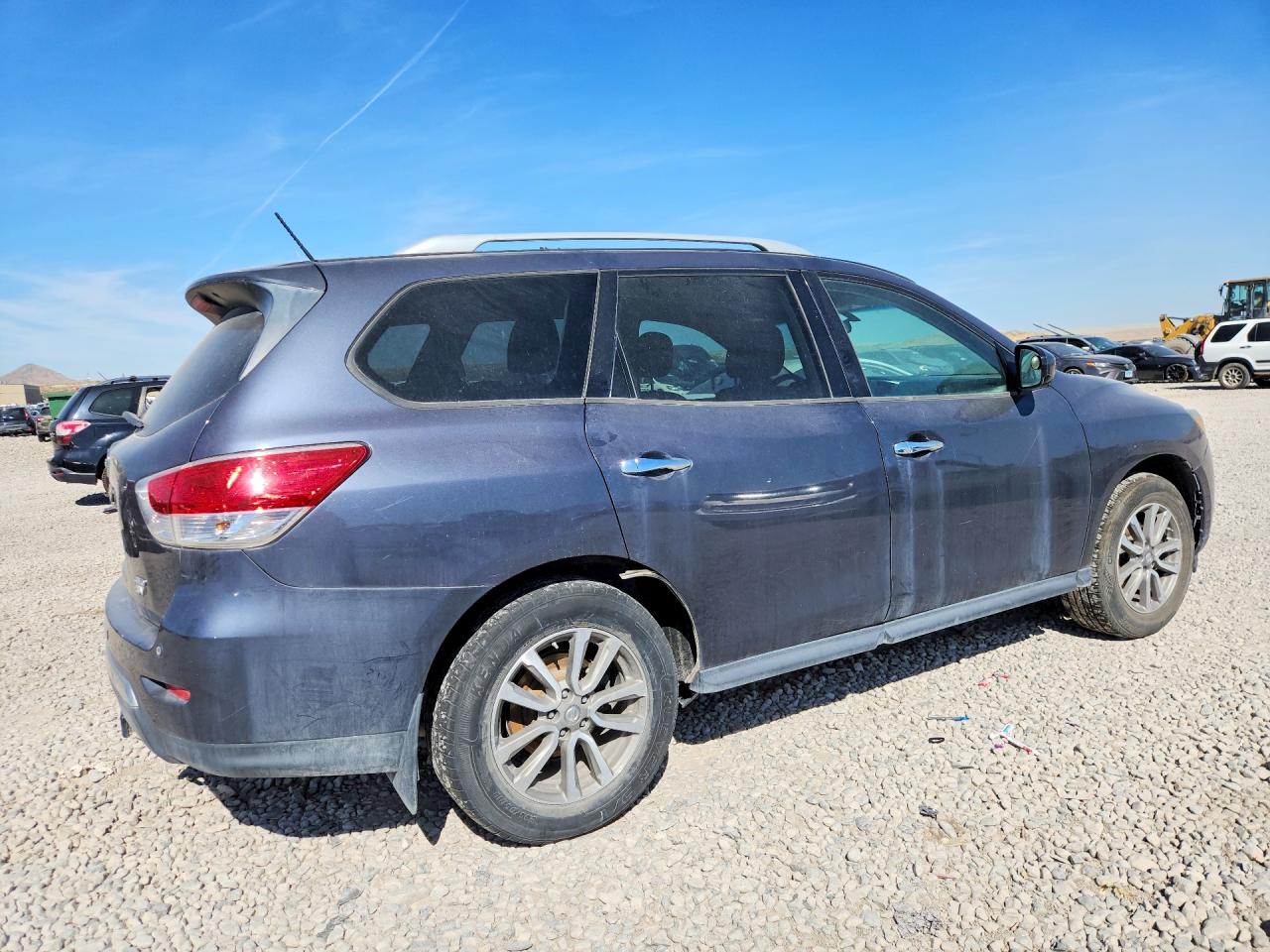 2014 Nissan Pathfinder S Gray vin: 5N1AR2MMXEC693521