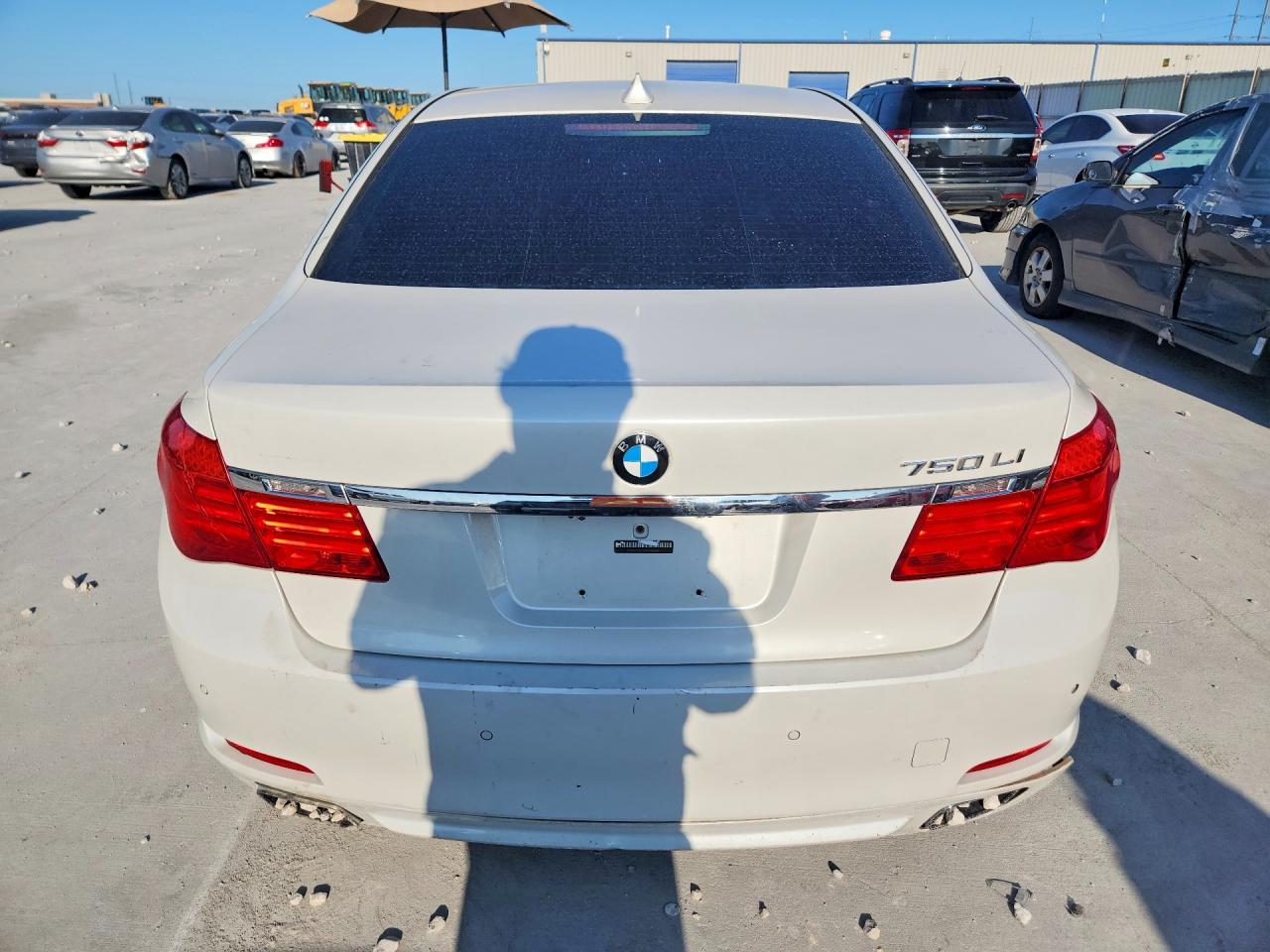 2010 Bmw 750 Li Xdrive Белый vin: WBAKC8C5XAC430847