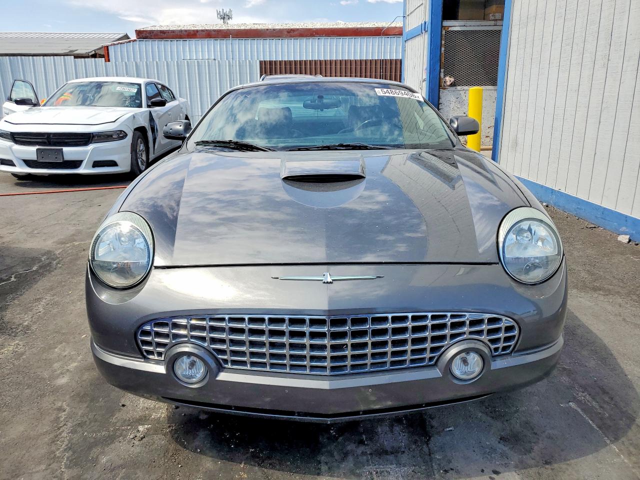 2003 Ford Thunderbird Серый vin: 1FAHP60A73Y112901