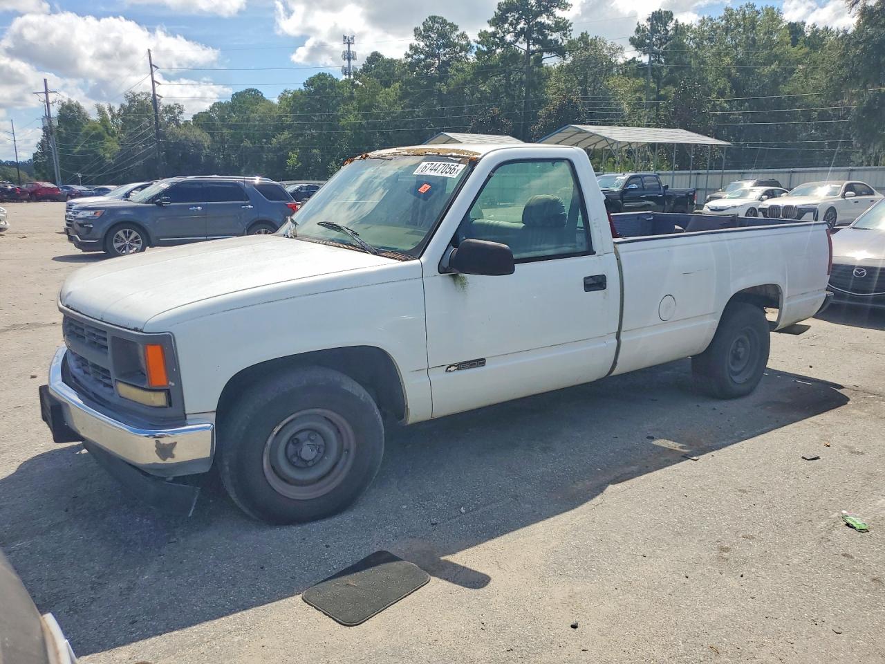 1996 Chevrolet Gmt-400 C1500 White vin: 1GCEC14W3TZ172217