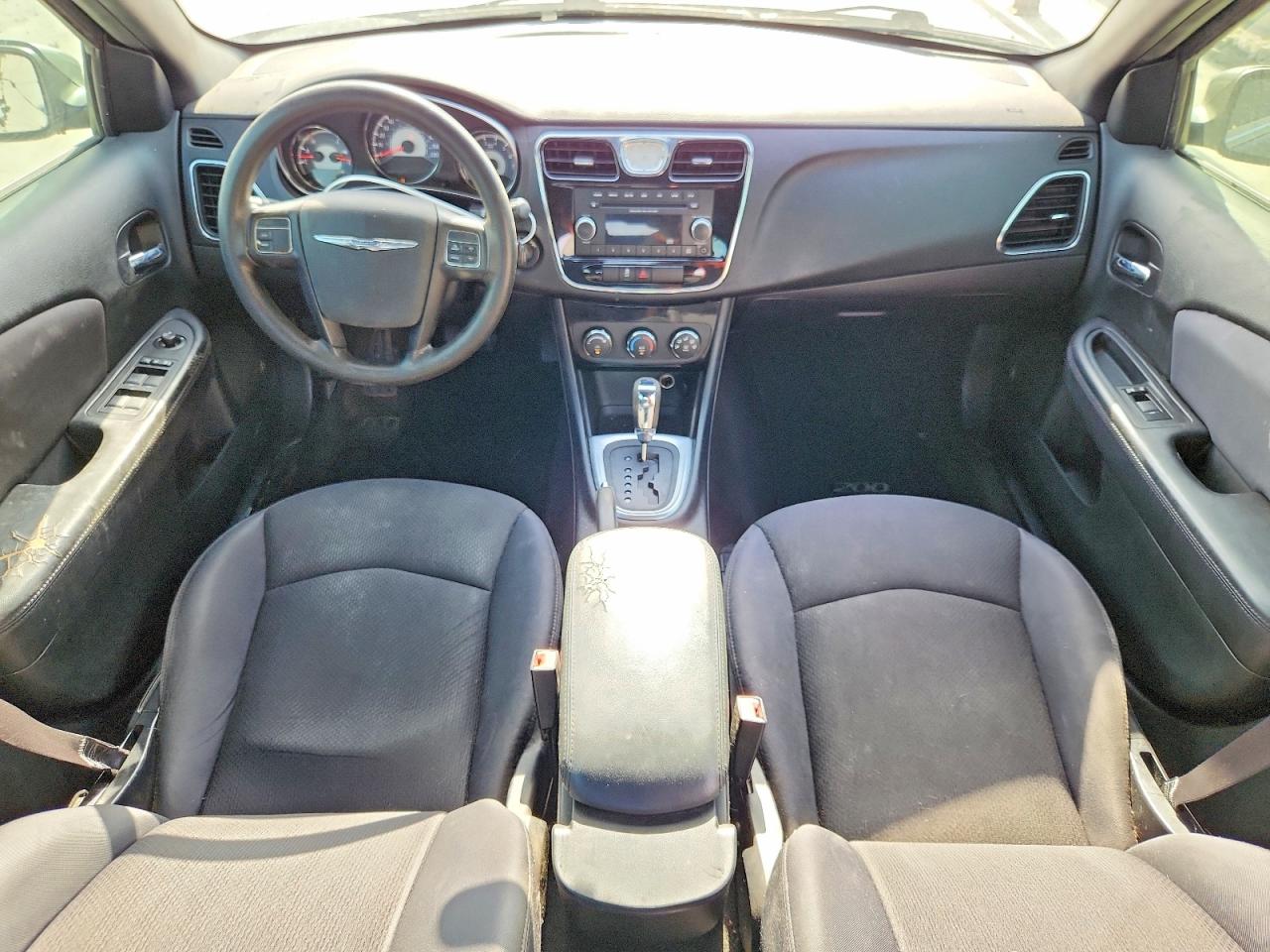 2012 Chrysler 200 Lx Gray vin: 1C3CCBAB5CN262186