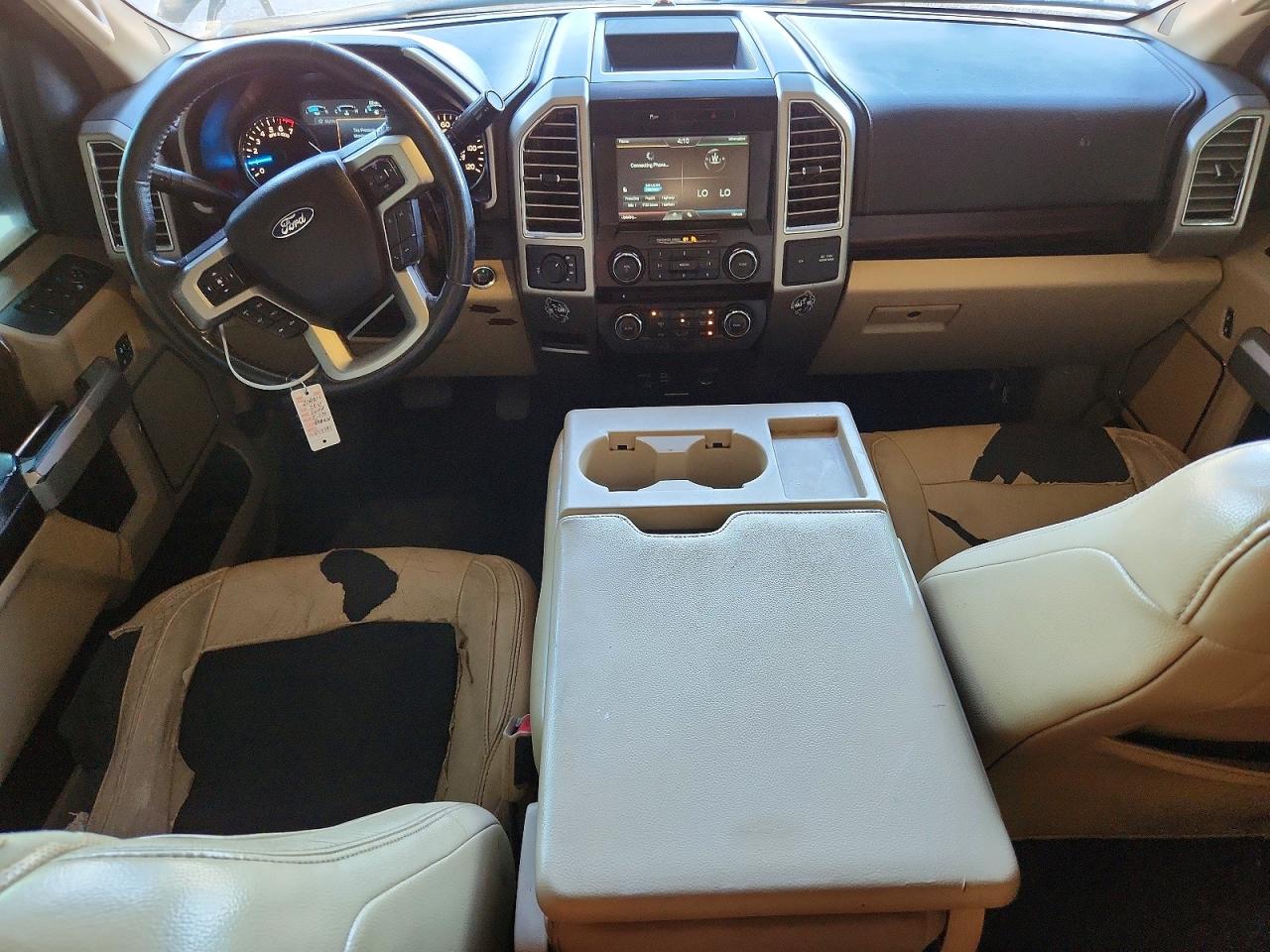 2015 Ford F150 Supercrew Коричневый vin: 1FTEW1EFXFKD19992
