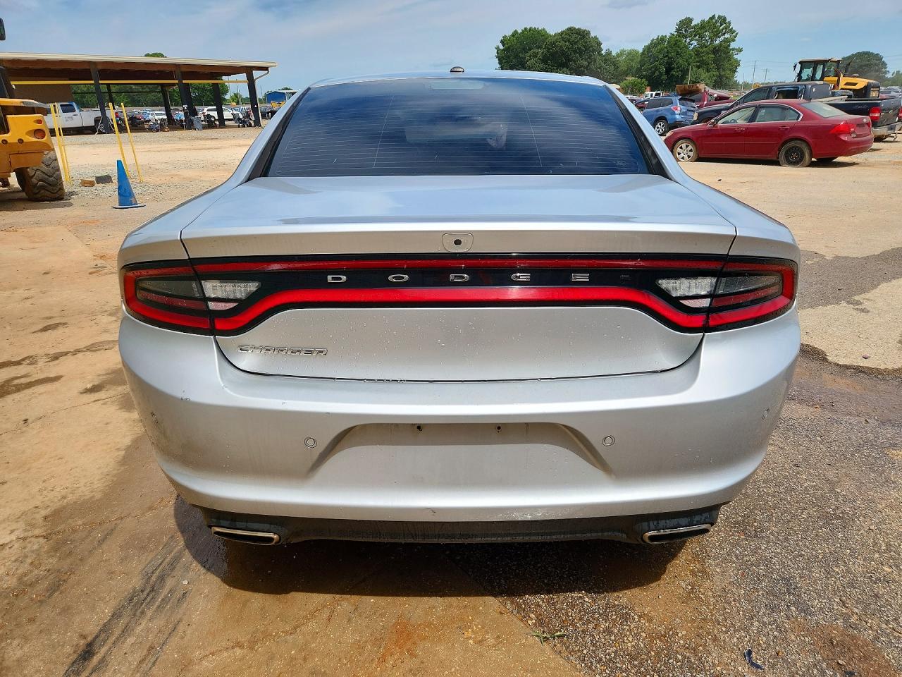 2022 Dodge Charger Sxt Silver vin: 2C3CDXBG5NH208189