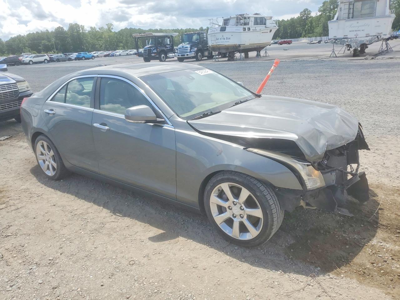 2016 Cadillac Ats Luxury Silver vin: 1G6AB5RX9G0104074
