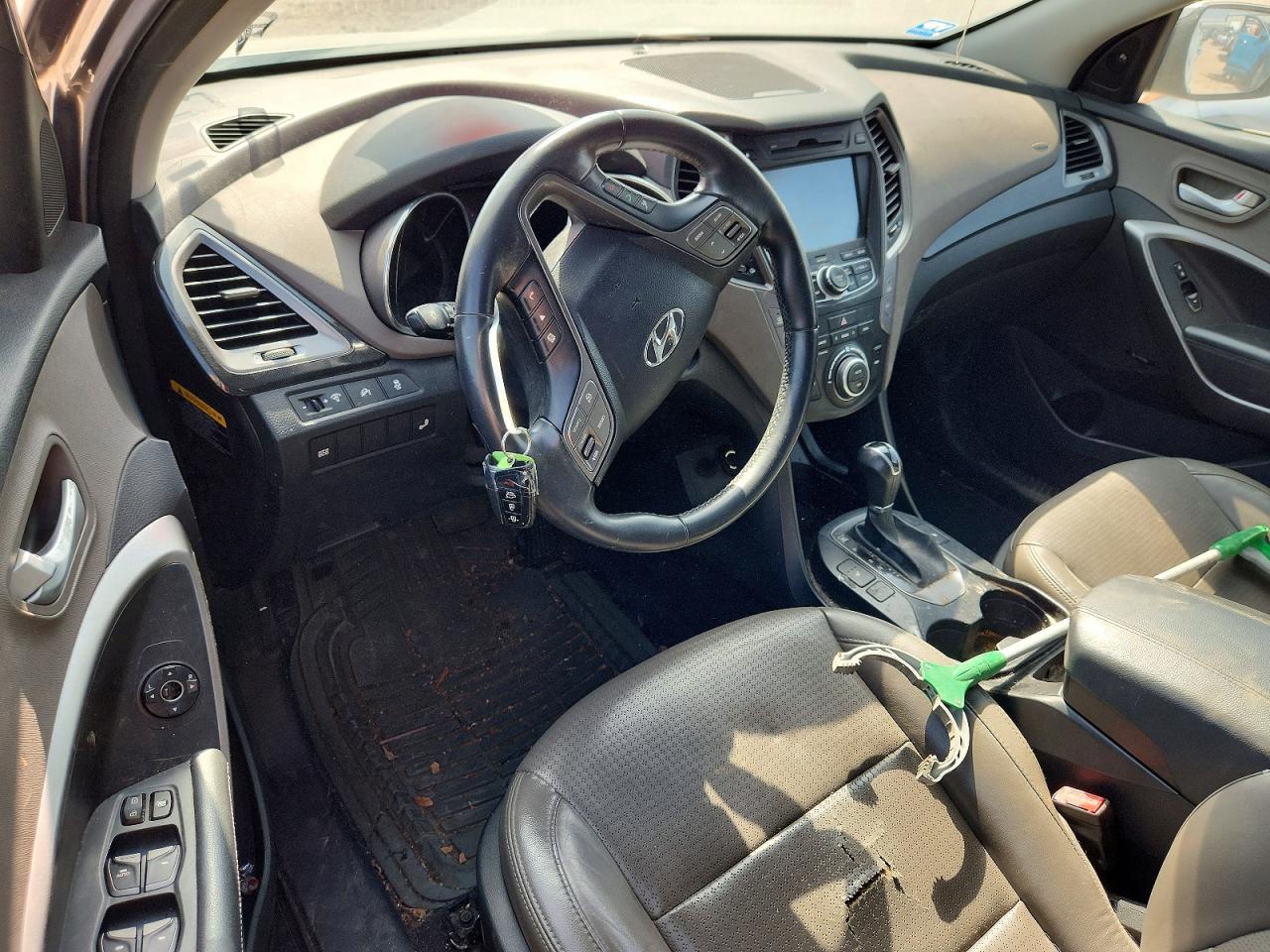 2014 Hyundai Santa Fe Sport 2.0t Gray vin: 5XYZU3LA7EG167118