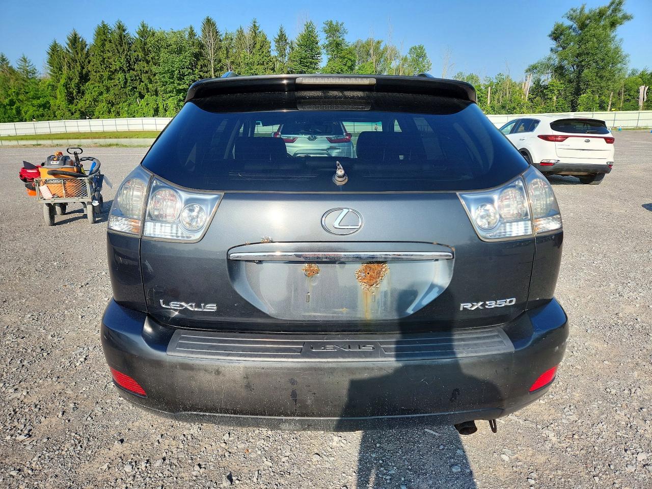 2009 Lexus Rx 350 Charcoal vin: 2T2HK31U09C134196