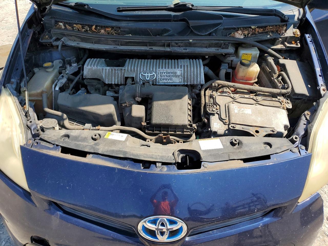 2012 Toyota Prius Two Blue vin: JTDKN3DU1C1586778