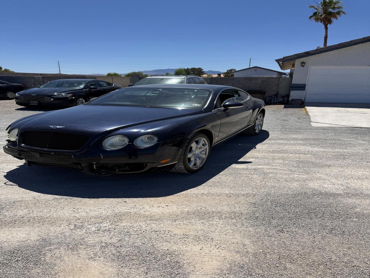 2006 Bentley Continental Gt Blue vin: SCBCR63W86C033067