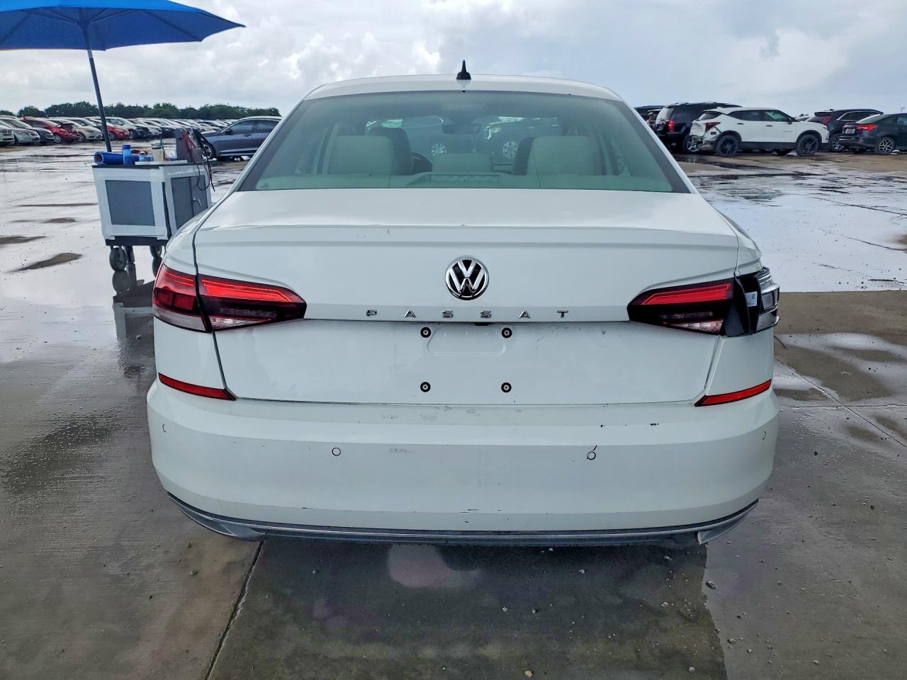 2020 Volkswagen Passat Sel Белый vin: 1VWCA7A34LC002474