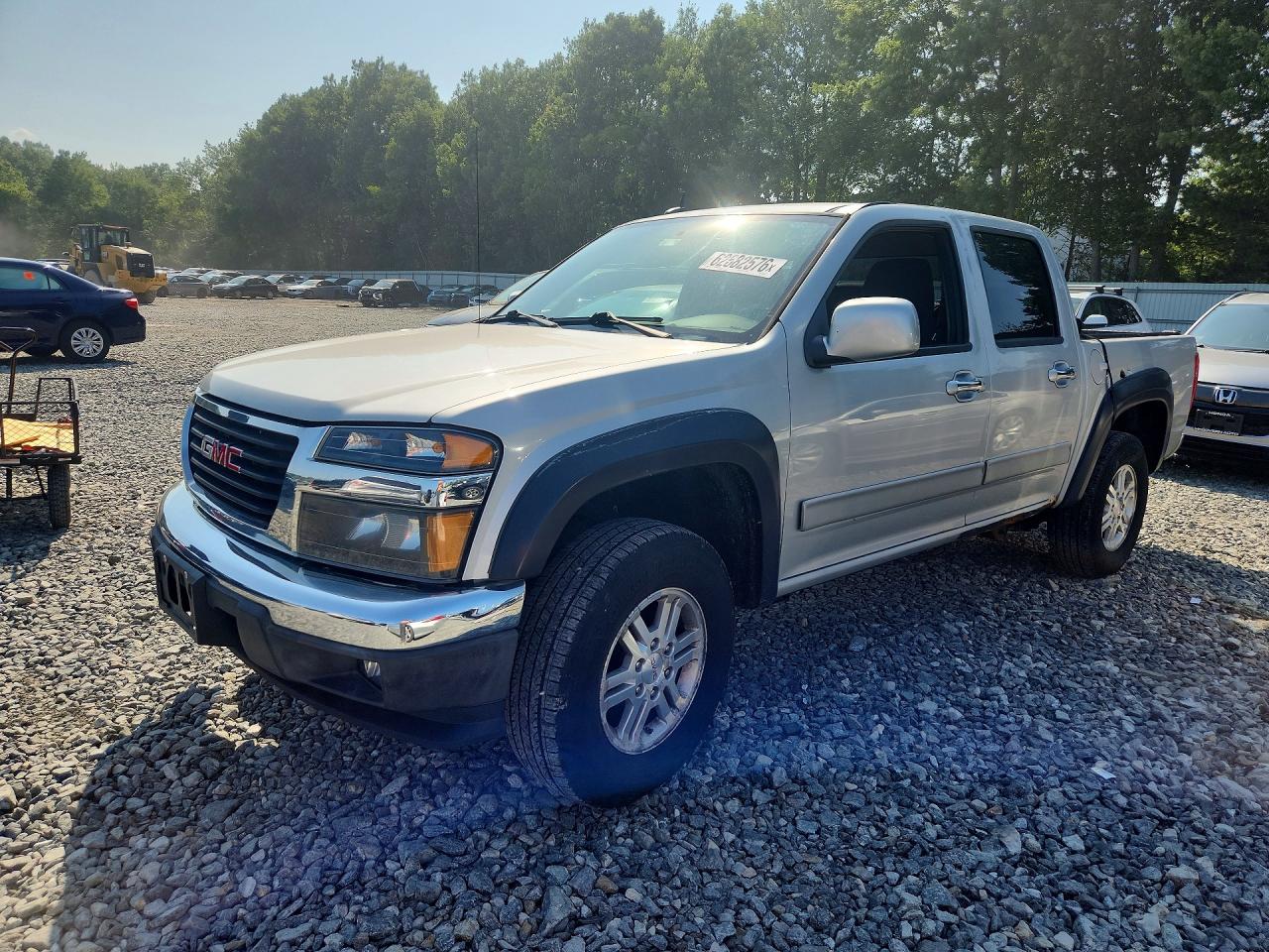 2012 Gmc Canyon Sle Silver vin: 1GTH6MFE5C8164622