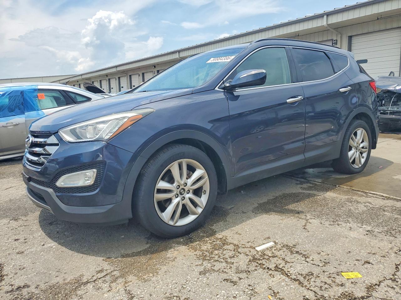 2014 Hyundai Santa Fe Sport 2.0t Blue vin: 5XYZU3LA1EG169236