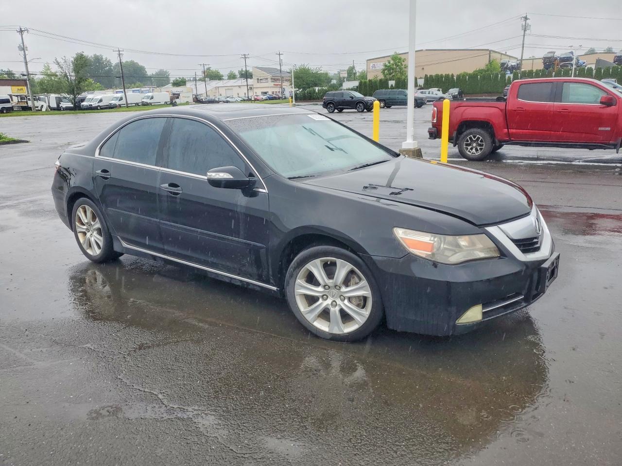2009 Acura Rl Black vin: JH4KB26649C000149