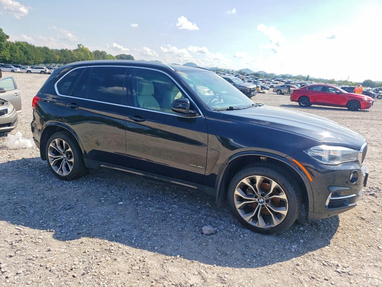 2015 Bmw X5 Xdrive35i Black vin: 5UXKR0C55F0P13828