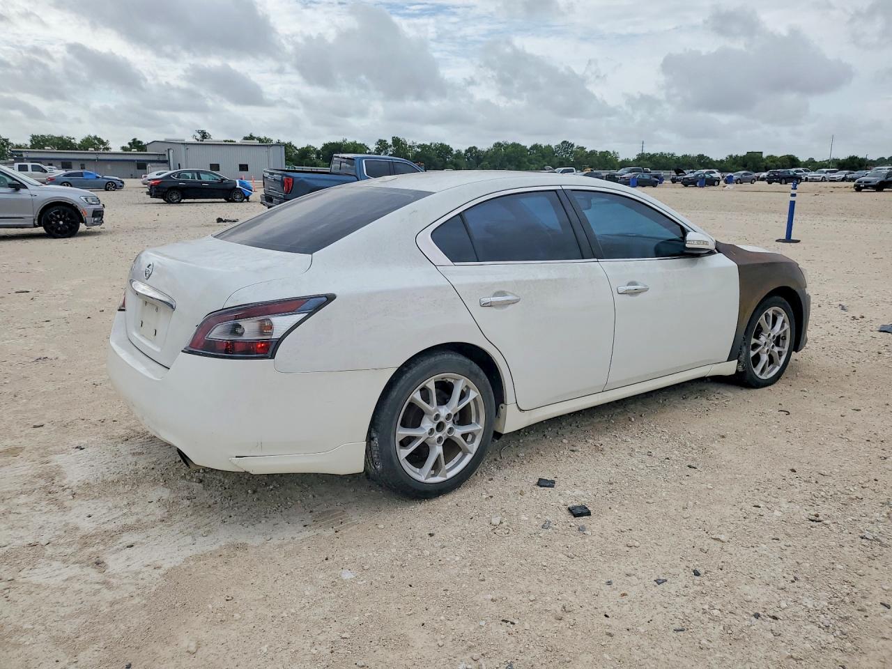 2012 Nissan Maxima 3.5 S White vin: 1N4AA5AP9CC852172