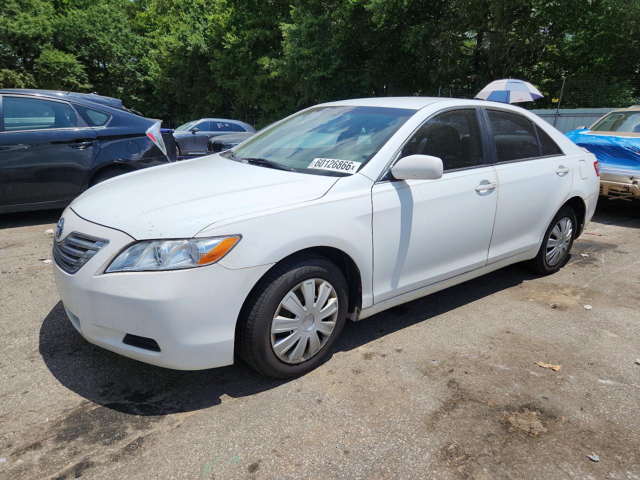 2009 Toyota Camry Base White vin: 4T1BE46KX9U917619