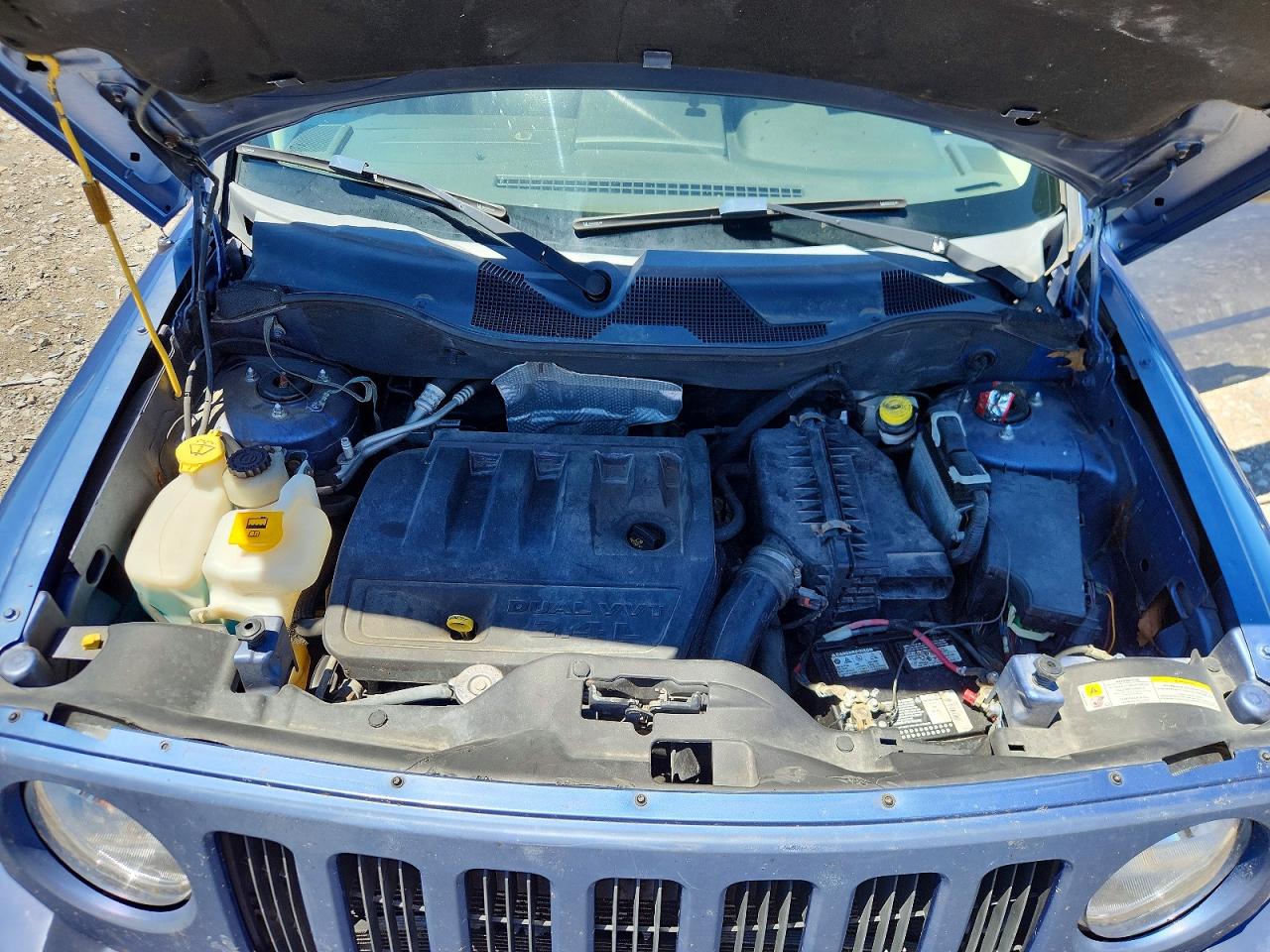 2007 Jeep Patriot Sport Blue vin: 1J8FF28W57D170623