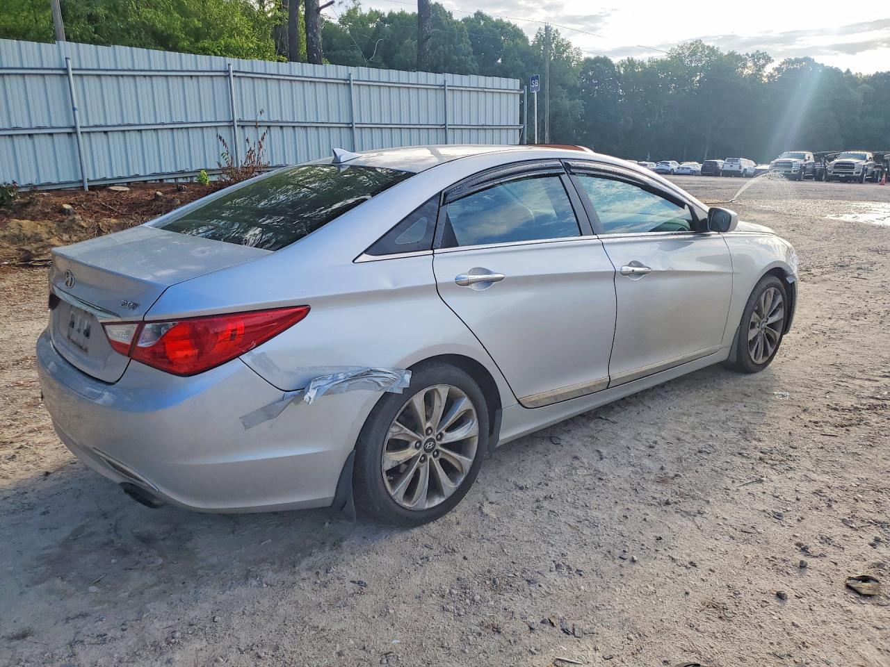 2012 Hyundai Sonata Se 2.0t Silver vin: 5NPEC4ABXCH423731