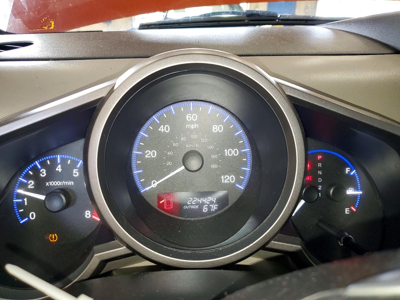 2010 Honda Element Ex Orange vin: 5J6YH2H71AL002486
