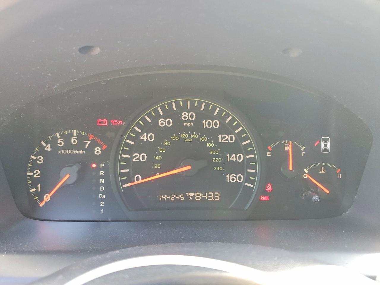 2004 Honda Accord Ex Gray vin: 1HGCM66574A026989