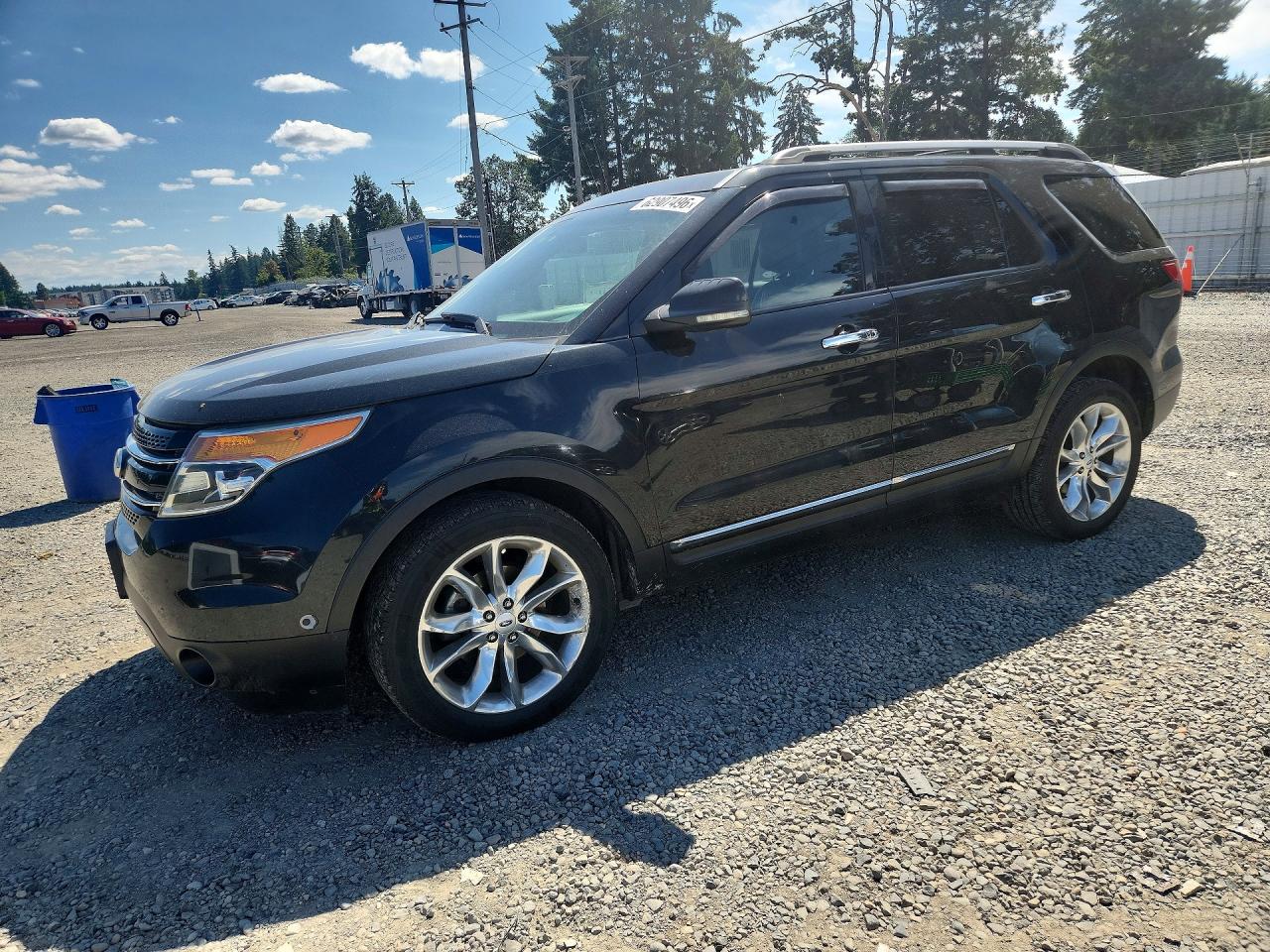 2012 Ford Explorer Limited Black vin: 1FMHK8F83CGA68535