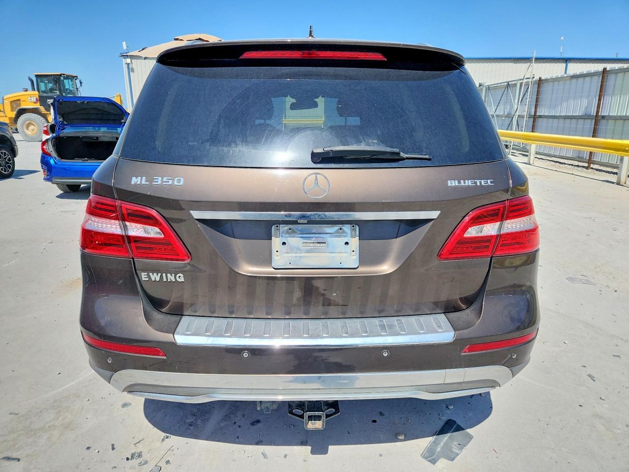 2012 Mercedes-benz Ml 350 Bluetec Brown vin: 4JGDA2EB3CA018300