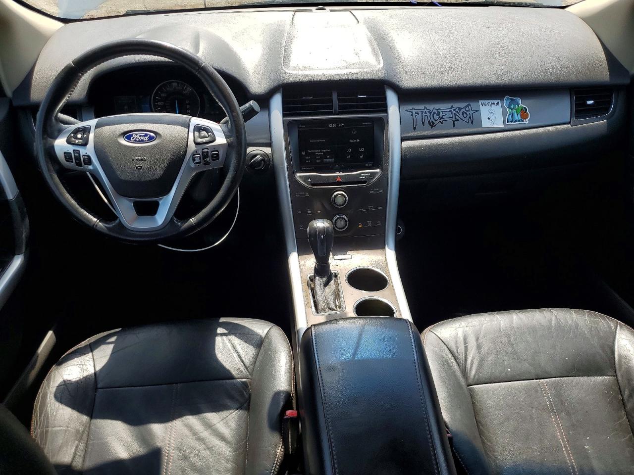 2013 Ford Edge Sel Silver vin: 2FMDK3JC2DBE33518