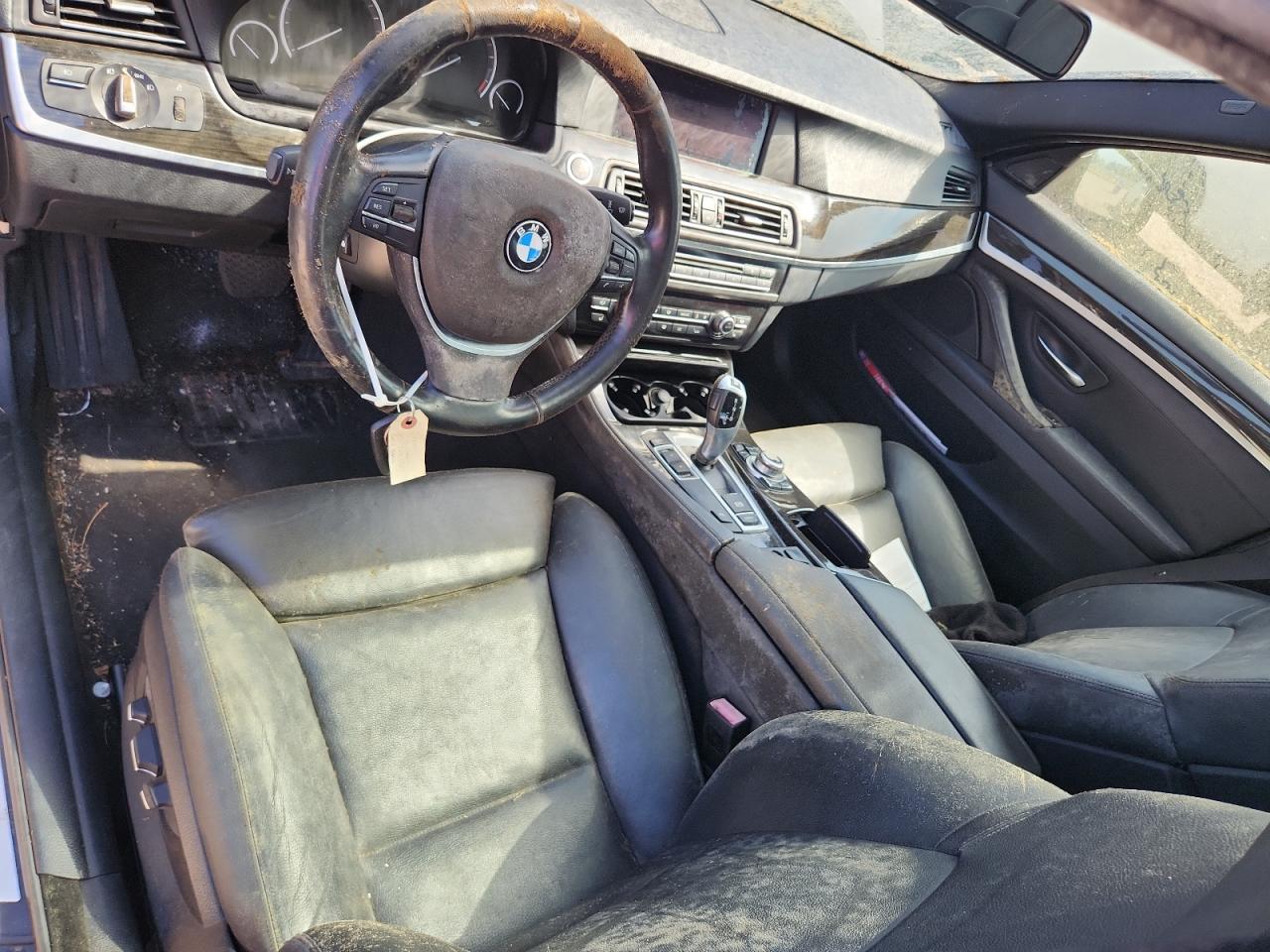 2012 Bmw 535 I Black vin: WBAFZ9C5XCC751618