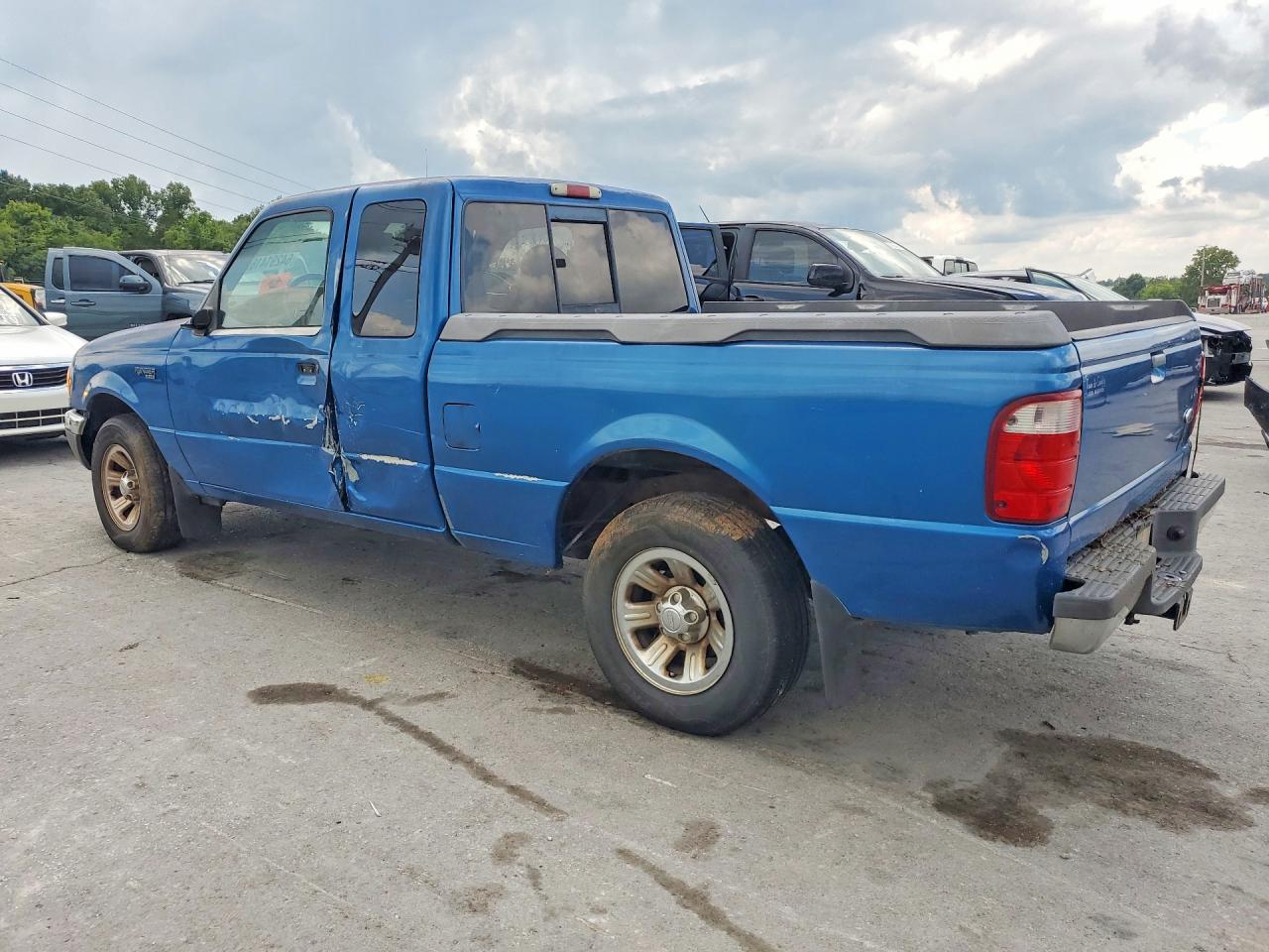 2001 Ford Ranger Super Cab Blue vin: 1FTYR14V91TA83948