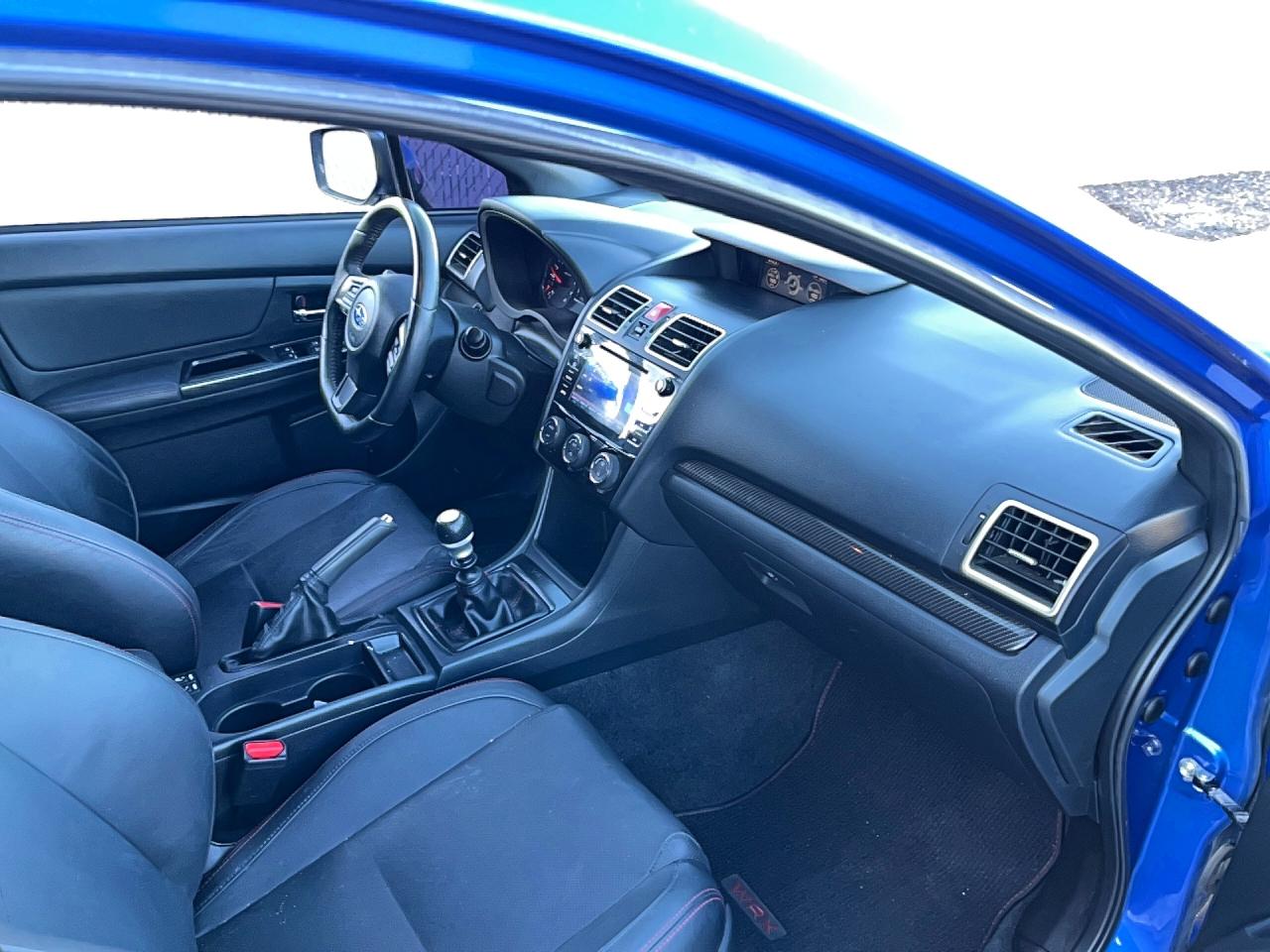 2020 Subaru Wrx Limited Blue vin: JF1VA1H62L9814612