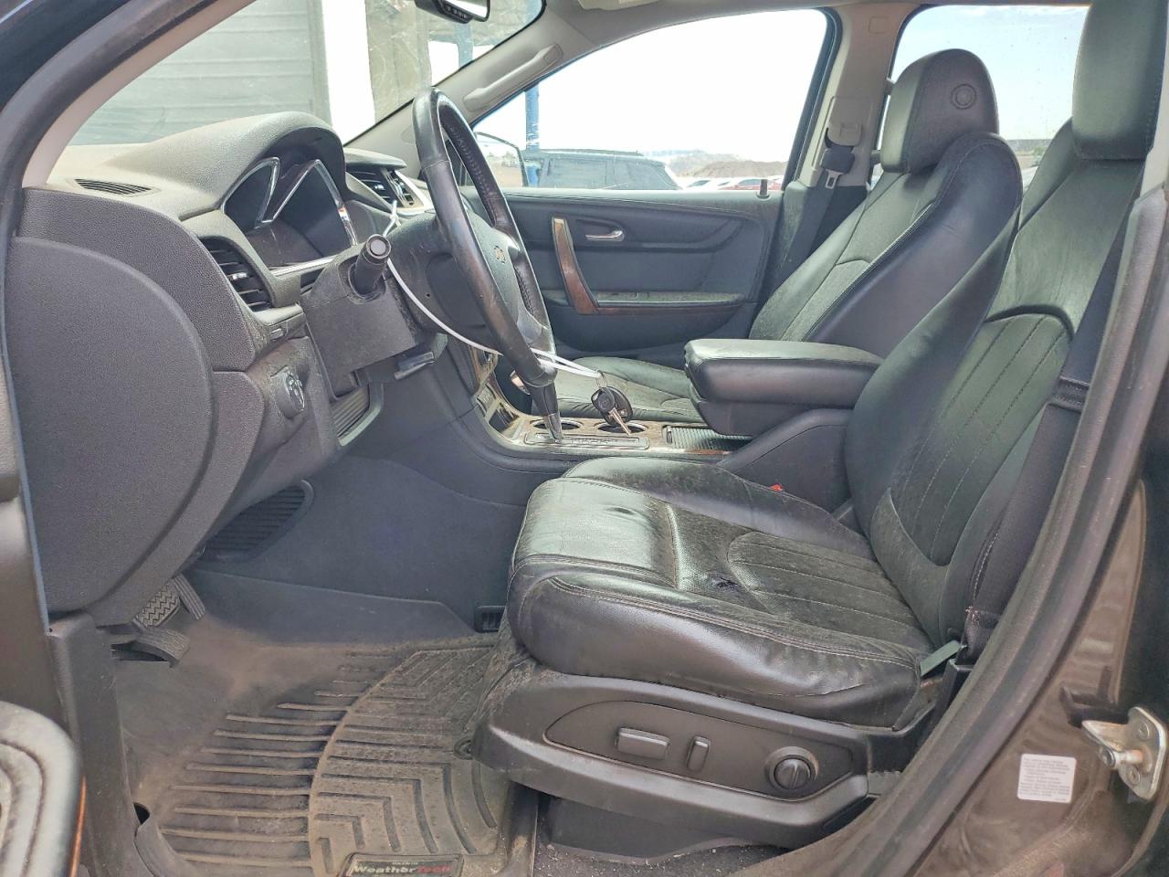 2014 Chevrolet Traverse Ltz Черный vin: 1GNKVJKD5EJ333707