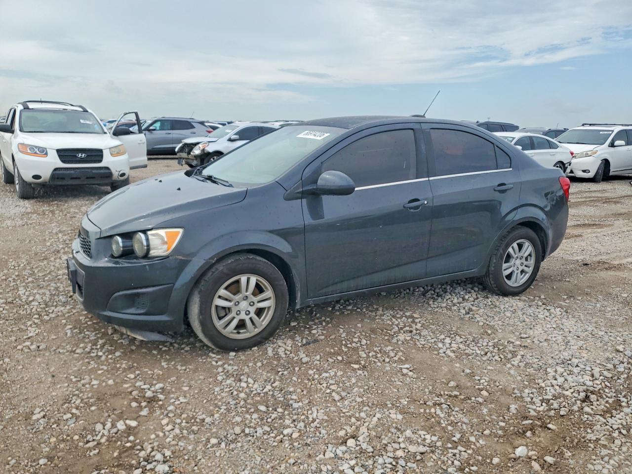 2015 Chevrolet Sonic Lt Черный vin: 1G1JC5SH7F4207393