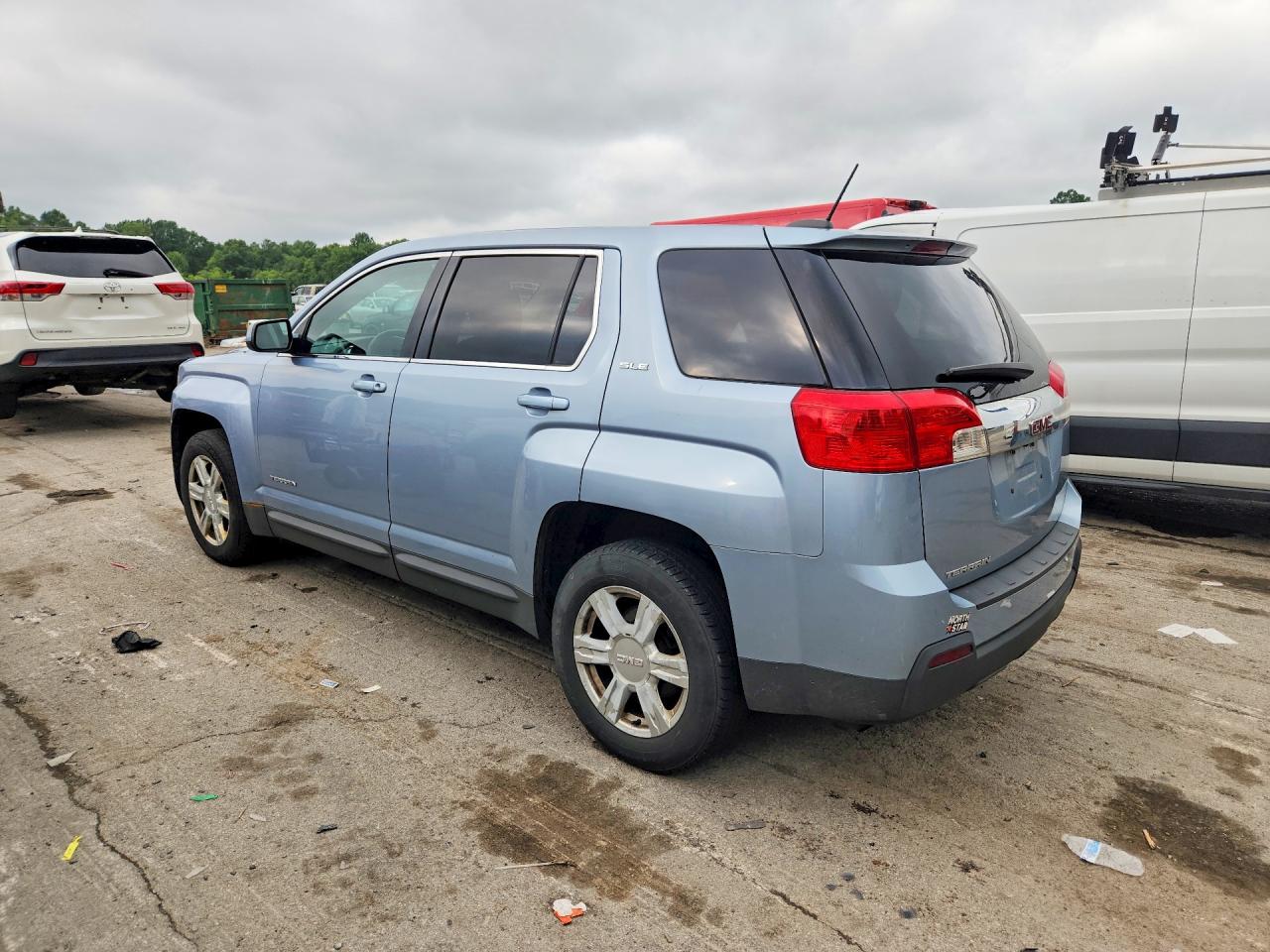 2015 Gmc Terrain Sle Blue vin: 2GKALMEK4F6351396