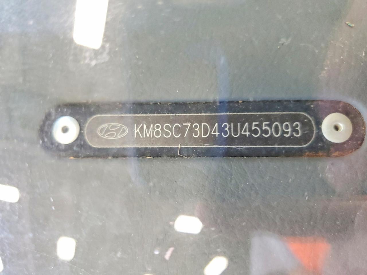2003 Hyundai Santa Fe Gls Серебряный vin: KM8SC73D43U455093