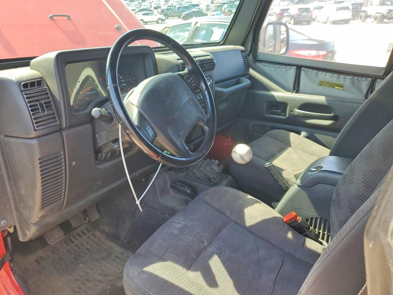 2003 Jeep Wrangler Commando Red vin: 1J4FA39S43P374601