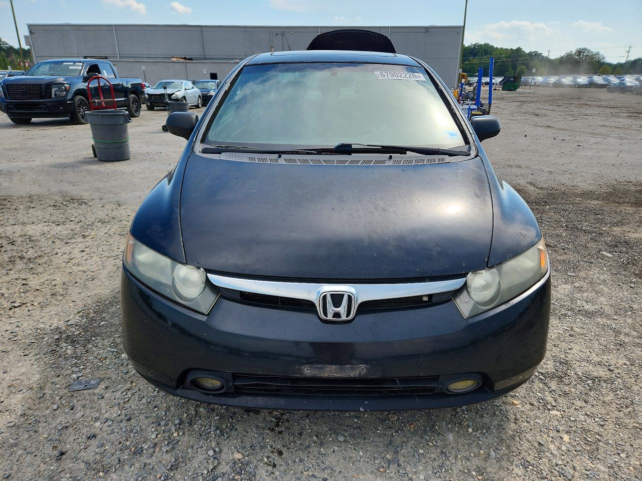 2008 Honda Civic Ex Black vin: 1HGFA16808L083256