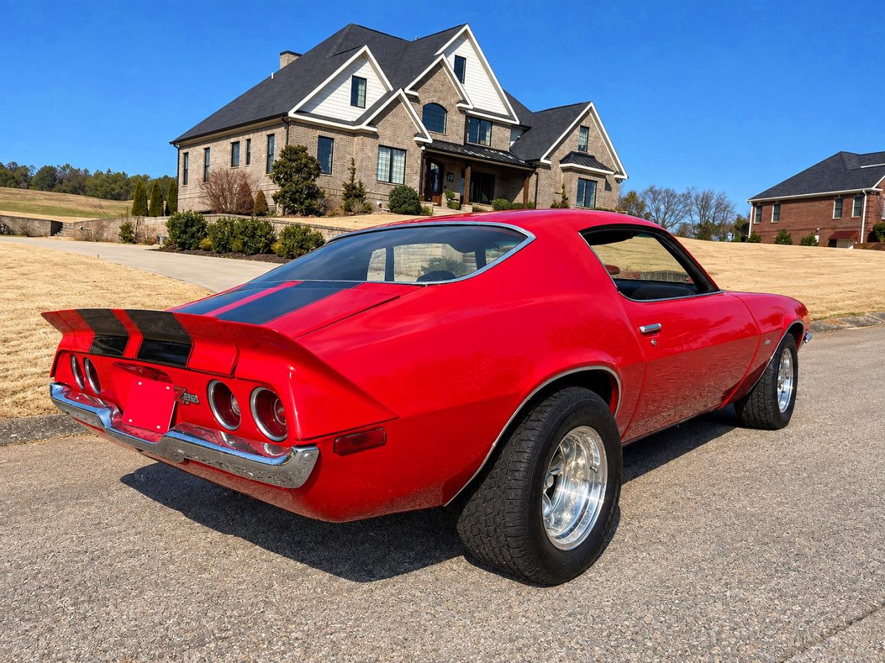 1971 Chevrolet Camaro Red vin: 124871N529681