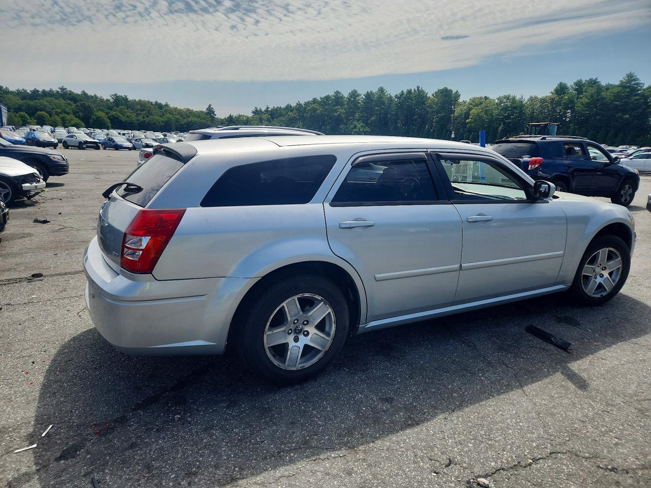 2007 Dodge Magnum Sxt Silver vin: 2D4FV47V27H772674