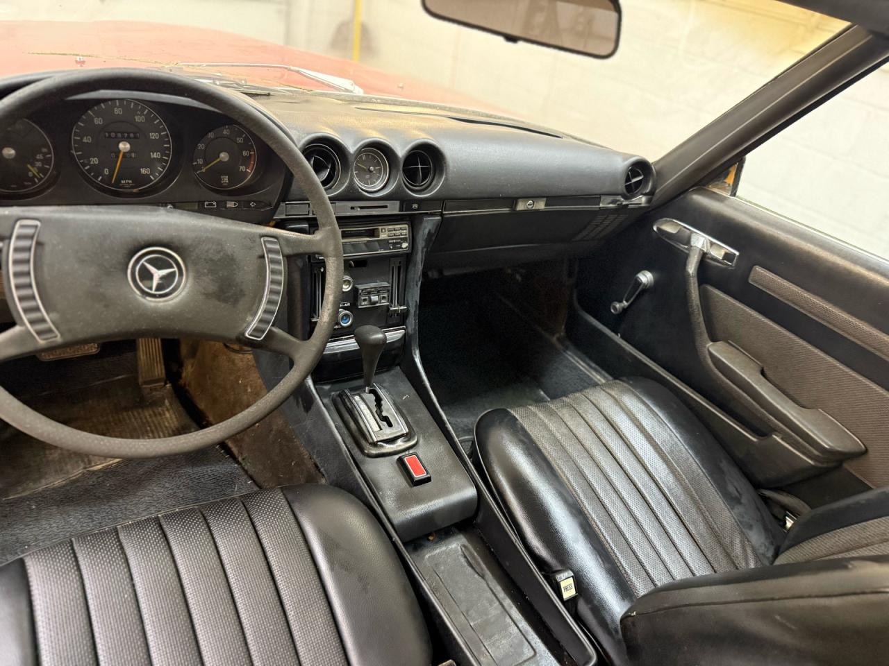1972 Mercedes Benz 350sl Red vin: 10704412001287