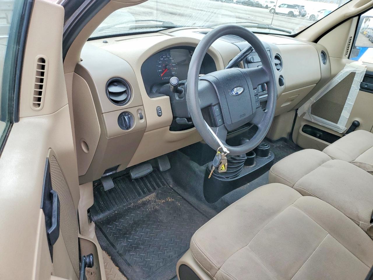 2004 Ford F150 Tan vin: 1FTRF14544NB71313