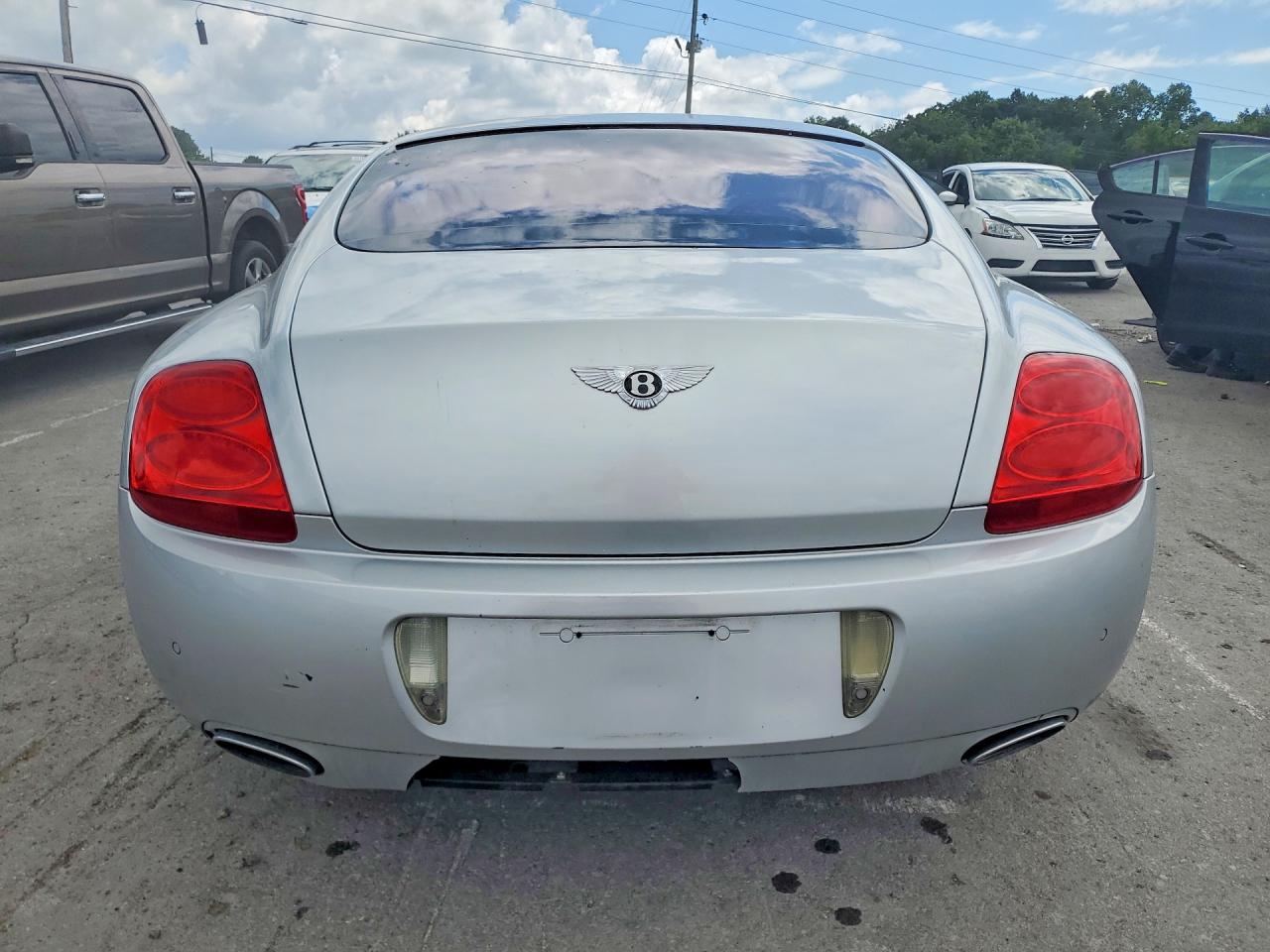 2005 Bentley Continental Gt Silver vin: SCBCR63W95C024120