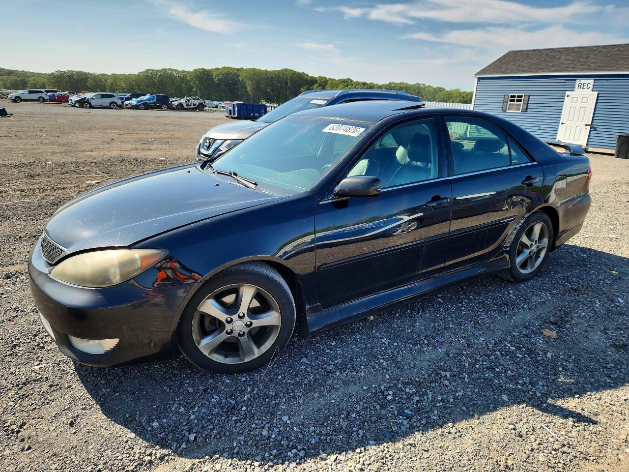 2005 Toyota Camry Se V6 Black vin: 4T1BA32K25U074733