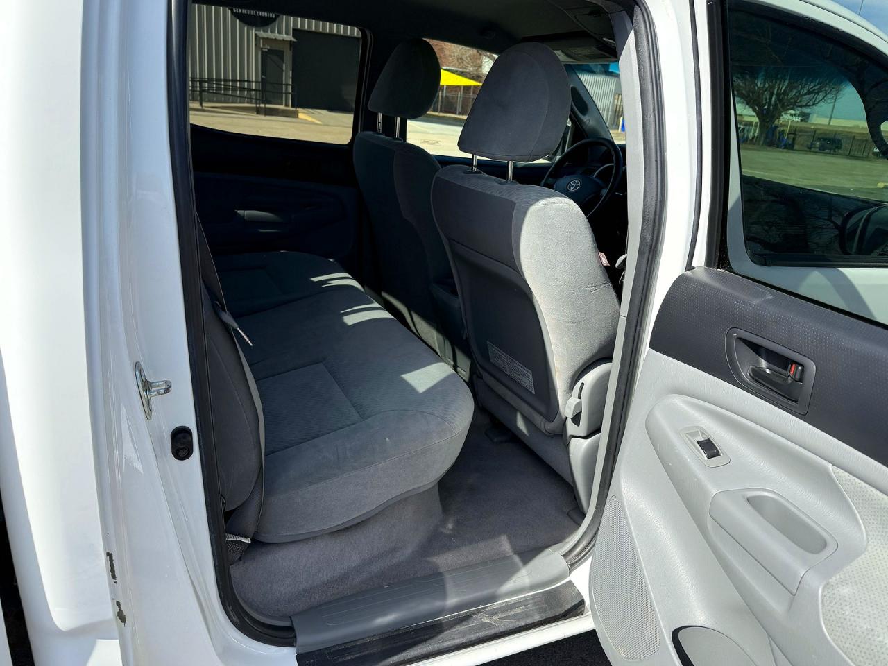 2009 Toyota Tacoma Double Cab Prerunner White vin: 3TMJU62NX9M080230