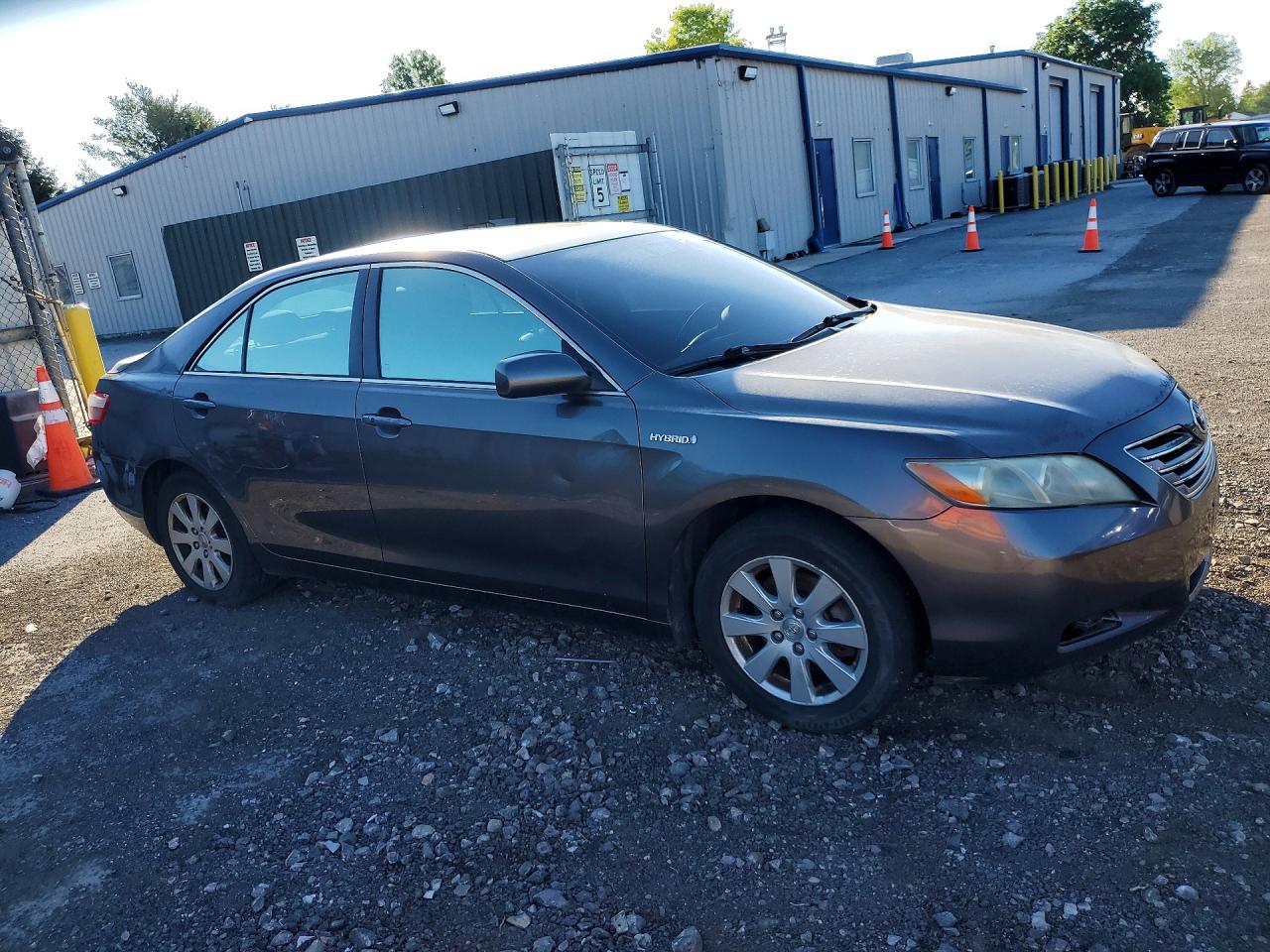 2009 Toyota Camry Hybrid Gray vin: JTNBB46K593052539