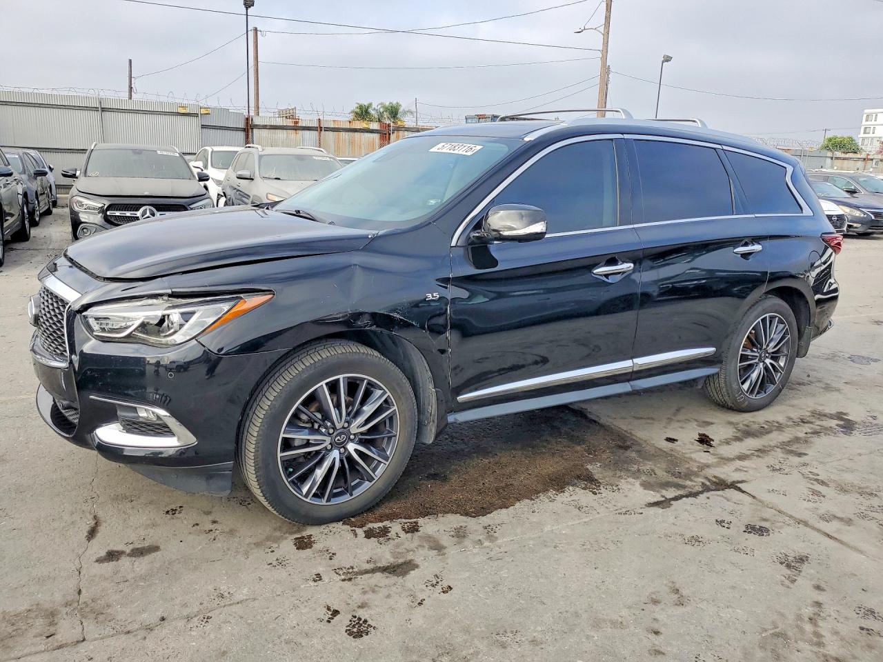 2020 Infiniti Qx60 Signature Edition Black vin: 5N1DL0MN3LC547471