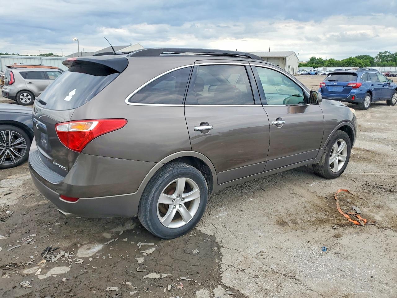 2008 Hyundai Veracruz Gls Gray vin: KM8NU73C68U071602