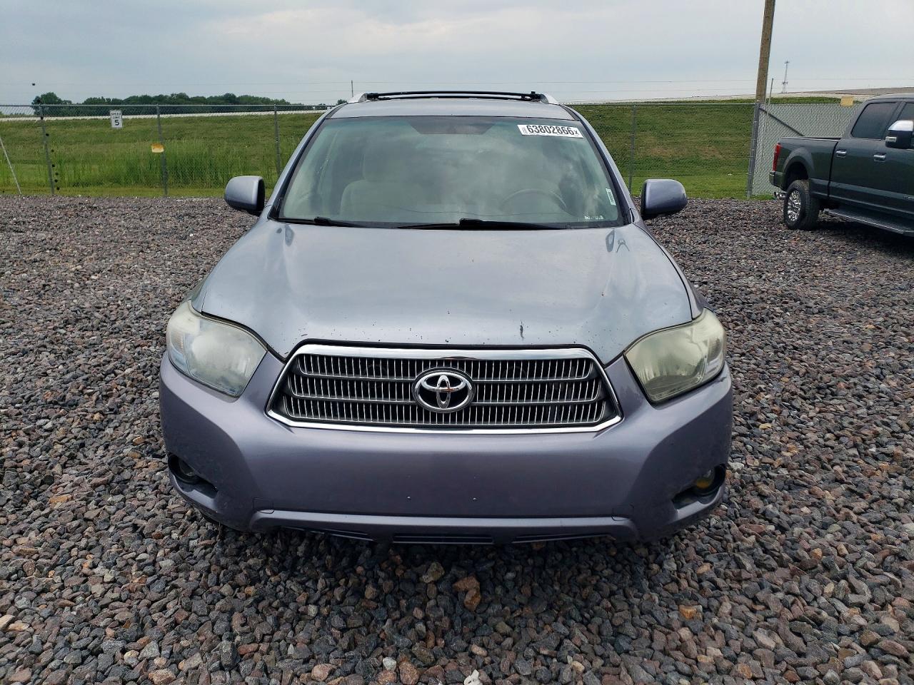 2008 Toyota Highlander Hybrid Серый vin: JTEEW41A482009847