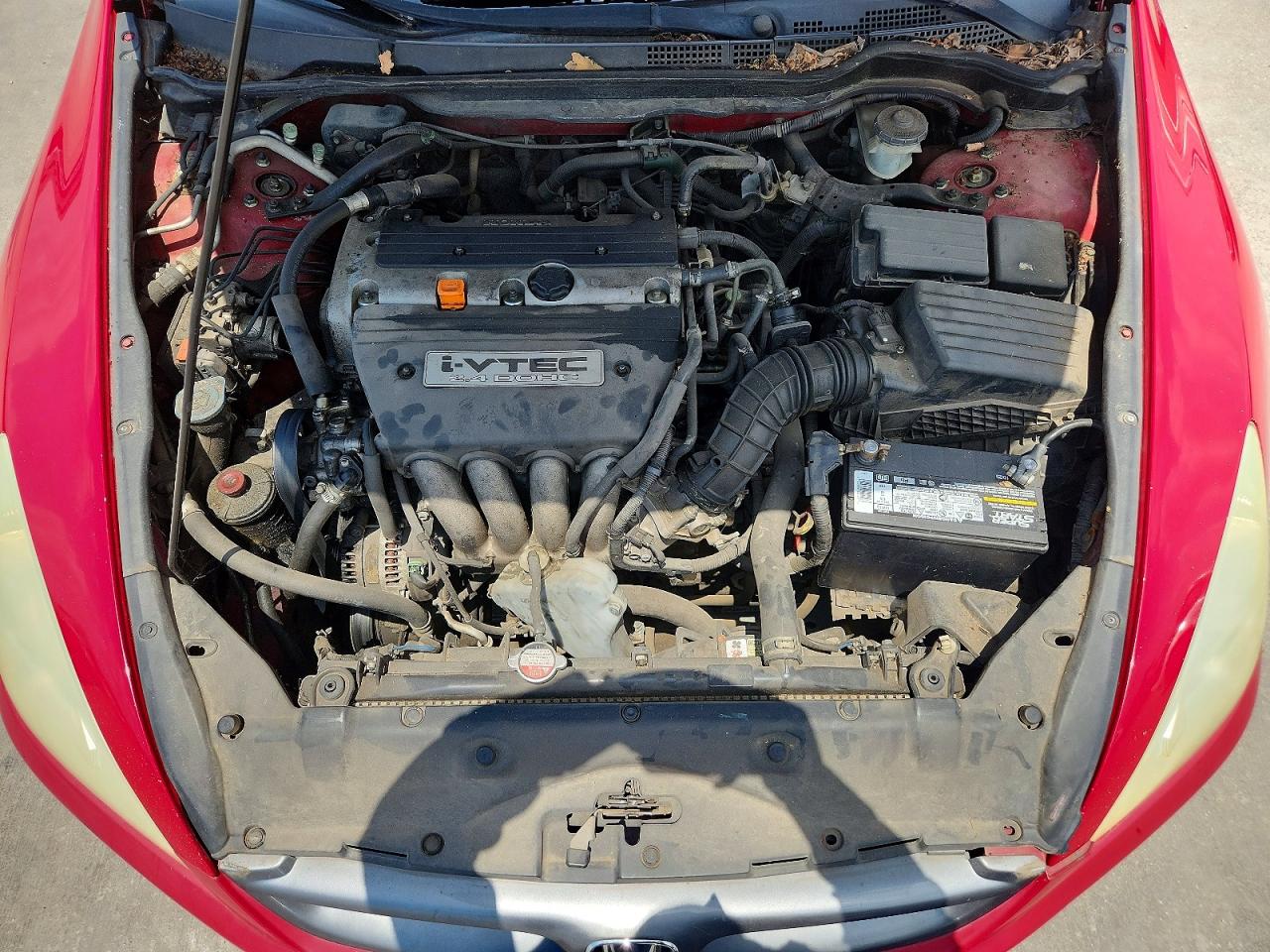 2006 Honda Accord Ex Red vin: 1HGCM72646A024429