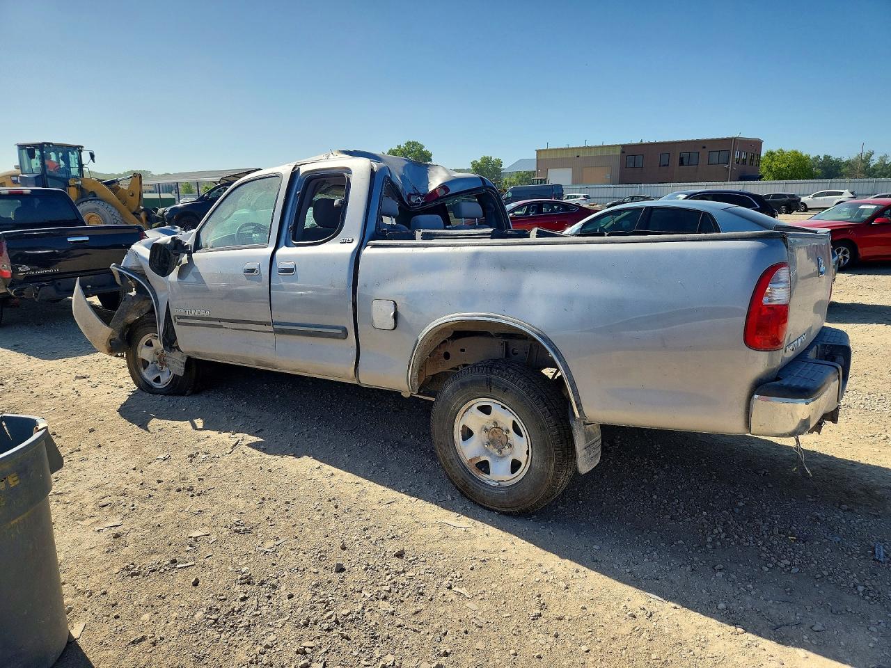 2006 Toyota Tundra Access Cab Sr5 Silver vin: 5TBRU34176S479290