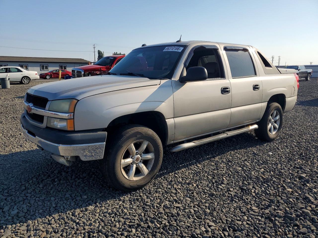 2005 Chevrolet Avalanche K1500 Silver vin: 3GNEK12Z35G229655
